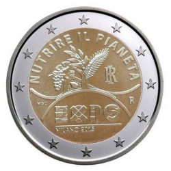 2 euros commémorative Italie 2015 - Exposition universelle de Milan.