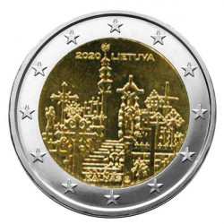 2 euros commémorative Lituanie 2020 - Colline des croix.