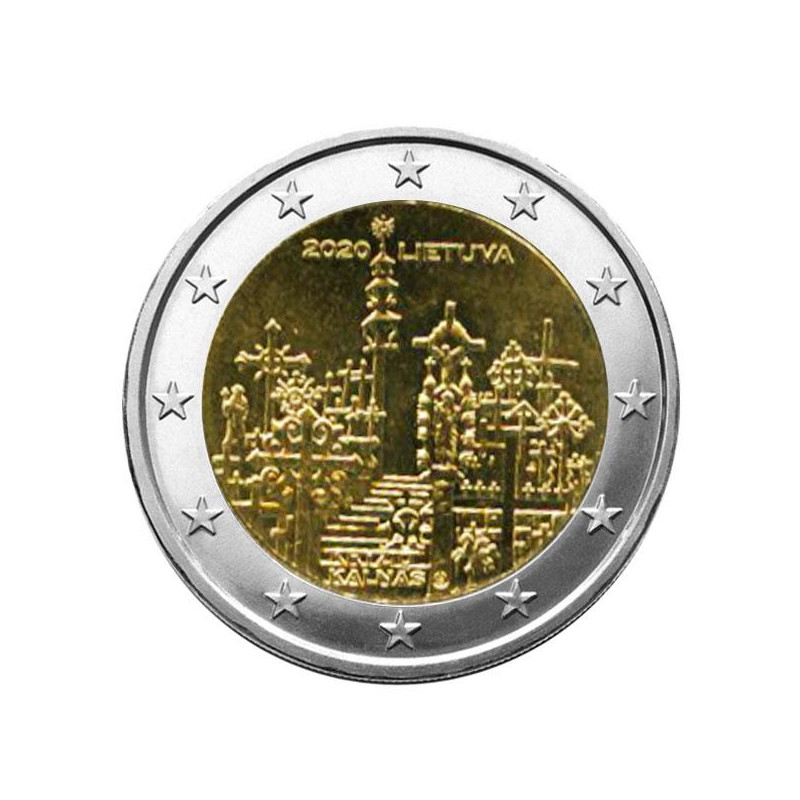 2 euros commémorative Lituanie 2020 - Colline des croix.