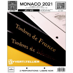 Jeux MS timbres de Monaco 2021 sans pochettes.
