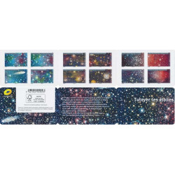 Timbres autoadhésifs de France N°2049-2060, Les étoiles.