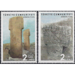 Gobeklitepe timbres de Turquie N°3028-3029 série neuf**.