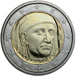 2 euros commémorative Italie 2013 - Boccaccio.