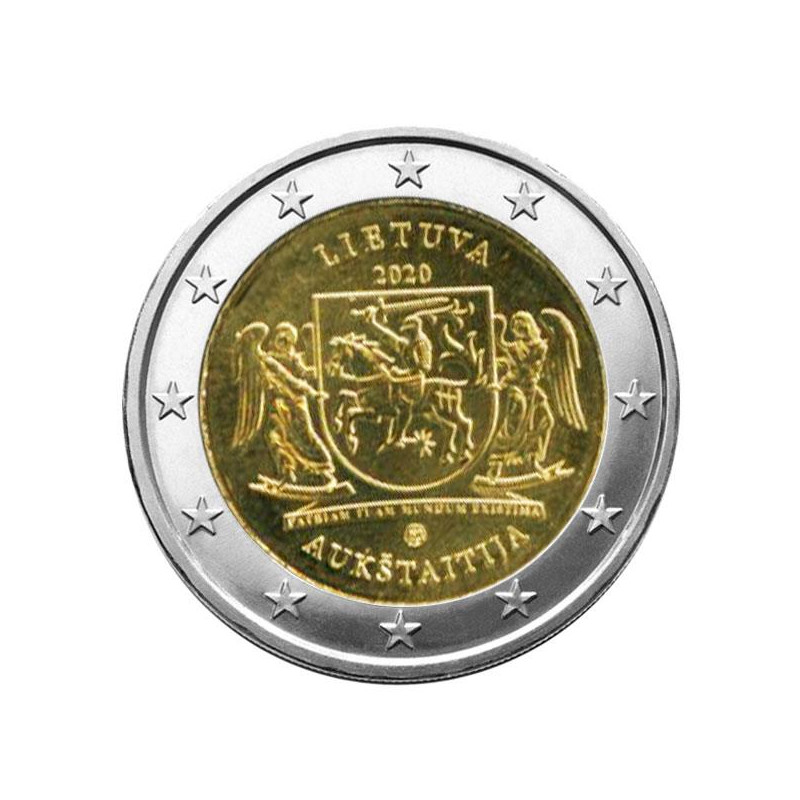 2 euros commémorative Lituanie 2020 - Aukstaitija.