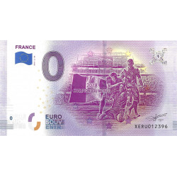 Billet Euro souvenir France Champions du monde 2018.