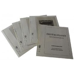 Feuilles préimprimées Lindner-T Allemagne Pages-Souvenirs 2019-2024.