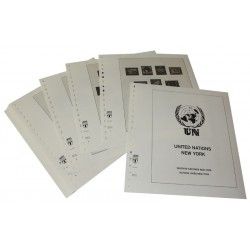 Feuilles pré imprimées Lindner-T Nations Unies New York 2019-2020.