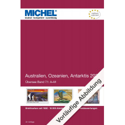 Catalogue Michel timbres d'Australie - Océanie - Antarctiques 2022