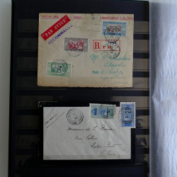 Collection lettres, commémoratifs de colonies Françaises.