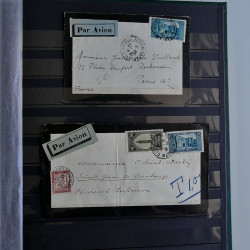 Collection lettres, commémoratifs de colonies Françaises.