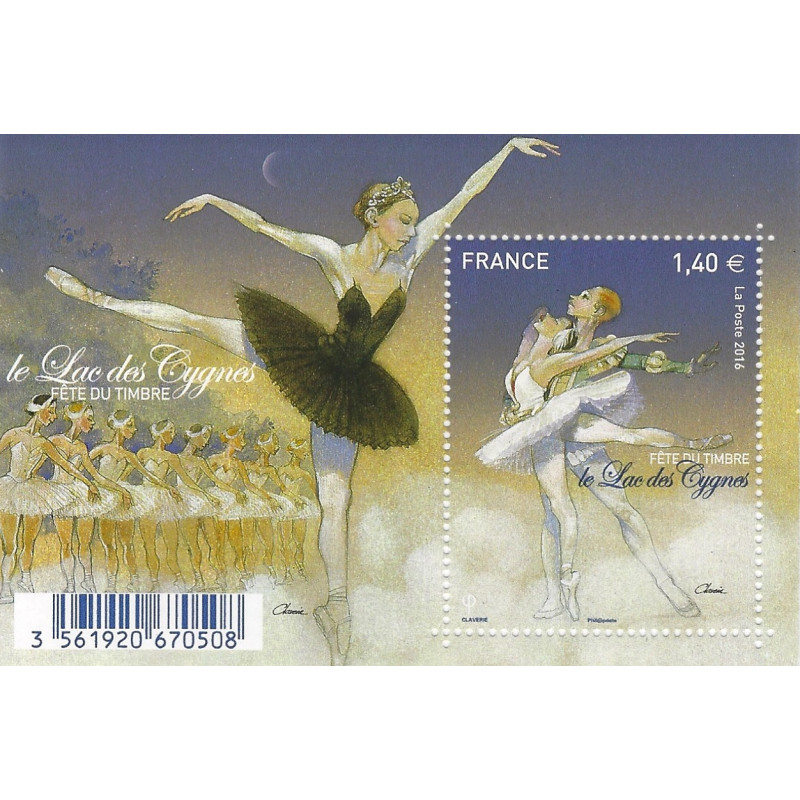 Feuillet de timbre Ballet classique N°F5084 neuf**.