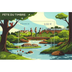 Feuillet de timbre Escapade verte N°F5563 neuf**.