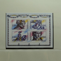 Collection timbres de France 1990-1996 neufs** en album Lindner.