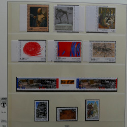 Collection timbres de France 1990-1996 neufs** en album Lindner.