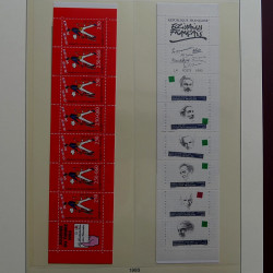 Collection timbres de France 1990-1996 neufs** en album Lindner.