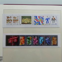 Collection timbres de France 1990-1996 neufs** en album Lindner.