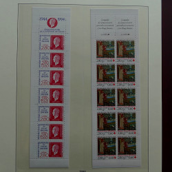 Collection timbres de France 1990-1996 neufs** en album Lindner.