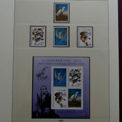 Collection timbres de France 1990-1996 neufs** en album Lindner.