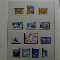 Collection timbres de France 1997-2001 neufs** en album Lindner.