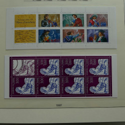 Collection timbres de France 1997-2001 neufs** en album Lindner.