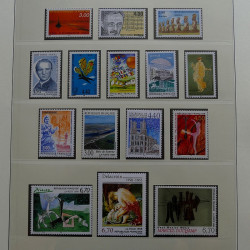 Collection timbres de France 1997-2001 neufs** en album Lindner.