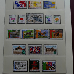 Collection timbres de France 1997-2001 neufs** en album Lindner.