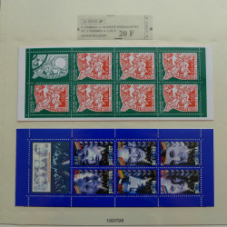 Collection timbres de France 1997-2001 neufs** en album Lindner.