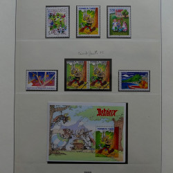 Collection timbres de France 1997-2001 neufs** en album Lindner.