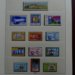 Collection timbres de France 1997-2001 neufs** en album Lindner.