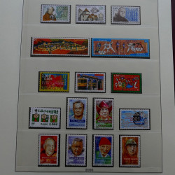 Collection timbres de France 1997-2001 neufs** en album Lindner.