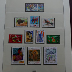 Collection timbres de France 1997-2001 neufs** en album Lindner.