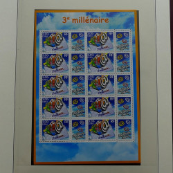 Collection timbres de France 1997-2001 neufs** en album Lindner.