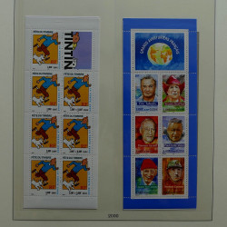 Collection timbres de France 1997-2001 neufs** en album Lindner.