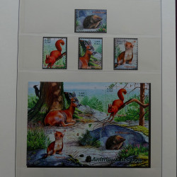 Collection timbres de France 1997-2001 neufs** en album Lindner.