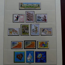 Collection timbres de France 1997-2001 neufs** en album Lindner.