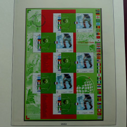 Collection timbres de France 2002-2004 neufs** en album Lindner.