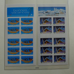 Collection timbres de France 2002-2004 neufs** en album Lindner.