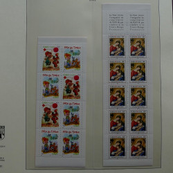 Collection timbres de France 2002-2004 neufs** en album Lindner.