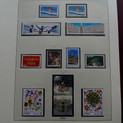 Collection timbres de France 2002-2004 neufs** en album Lindner.