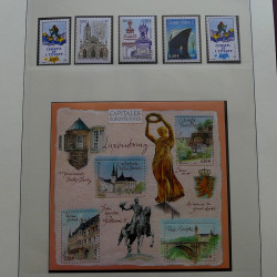 Collection timbres de France 2002-2004 neufs** en album Lindner.