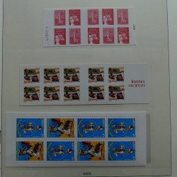 Collection timbres de France 2002-2004 neufs** en album Lindner.