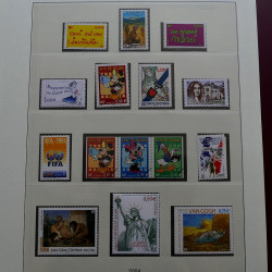 Collection timbres de France 2002-2004 neufs** en album Lindner.