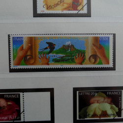 Collection timbres de France 2005-2006 neufs** en album Lindner.