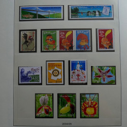 Collection timbres de France 2005-2006 neufs** en album Lindner.