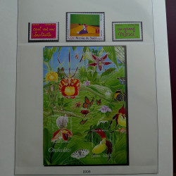 Collection timbres de France 2005-2006 neufs** en album Lindner.