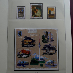 Collection timbres de France 2005-2006 neufs** en album Lindner.