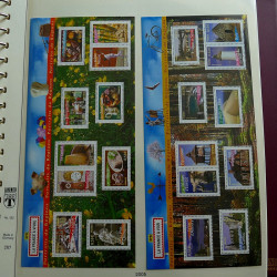 Collection timbres de France 2005-2006 neufs** en album Lindner.