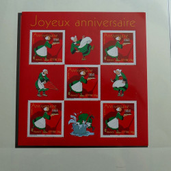 Collection timbres de France 2005-2006 neufs** en album Lindner.