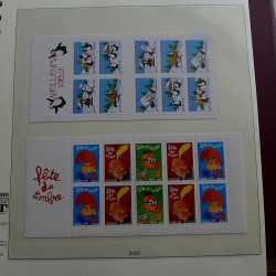 Collection timbres de France 2005-2006 neufs** en album Lindner.