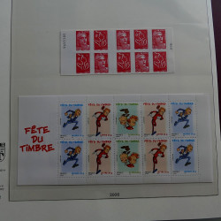 Collection timbres de France 2005-2006 neufs** en album Lindner.